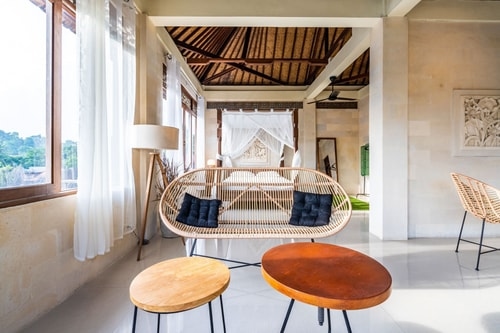 1BR Sleek Central Ubud Loft | 3mins to Alchemy