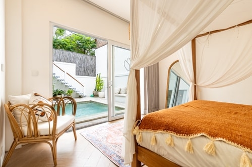 1BR Canggu Rooftop View Villa | Near Berawa Beach