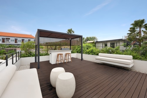 Berawa Escape 4BR Villa | Private Pool & Rooftop