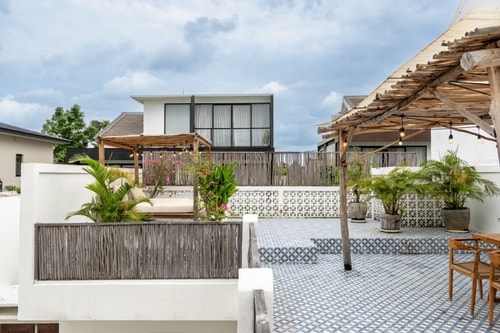 1BR Canggu Rooftop View Villa | Near Berawa Beach