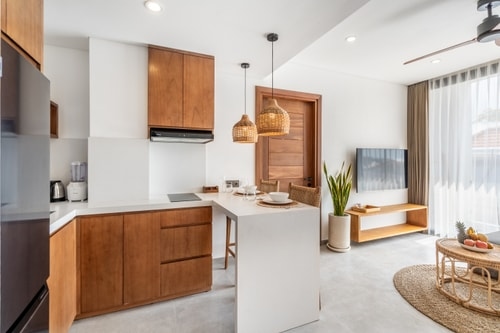 Beachside 2BR Canggu | Pool, Sauna & Rooftop Gym