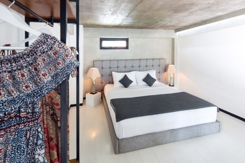 1BR Seminyak Loft | Balcony & Pool, Near Beaches