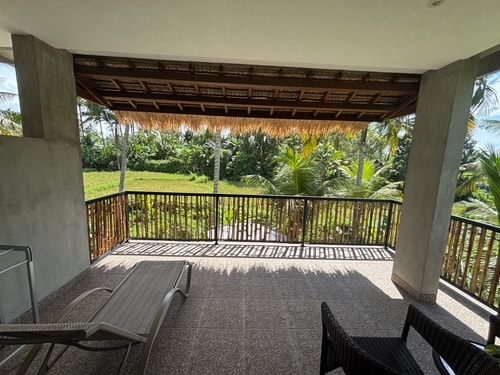 Modern 1BR Ubud Junior Suite | Balcony Paddy Views