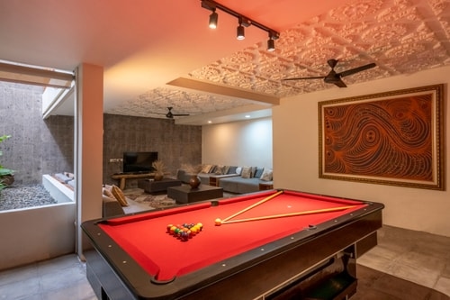Elite 4BR Canggu | Pool, Billiard & Sunlit Patio