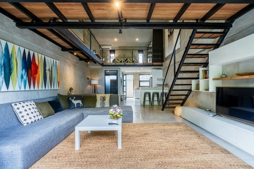 Canggu Near Berawa Beach 1BR Chic-Loft | Pool