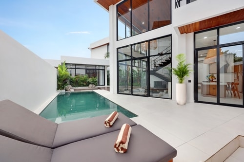 Modern Canggu 3BR Villa w/ Serene Ambience & Pool