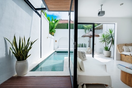 Designer 1BR Canggu Villa | Pool & Office Nook