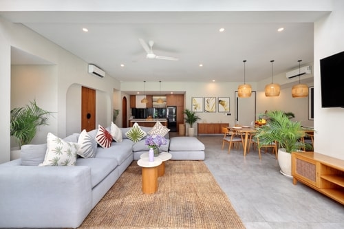 Berawa Escape 4BR Villa | Private Pool & Rooftop