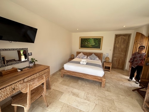 Modern 1BR Ubud Junior Suite | Balcony Paddy Views