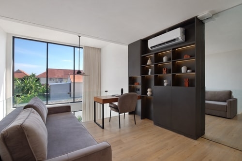 Modern Canggu 2BR Villa w/ Private Pool, Prime Loc