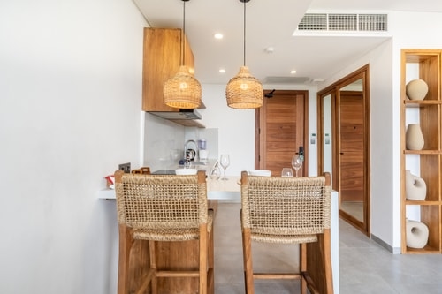 Beachside 1BR Canggu | Rooftop Gym, Sauna & Pool