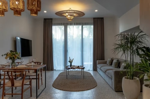 2BR Near Batu Belig Beach Villa | Pool & Work-Hub