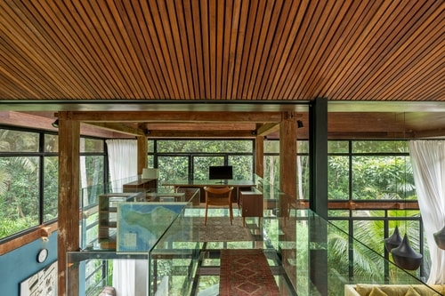 4BR Castle of Glass Villa Ubud - Nature Surrounded