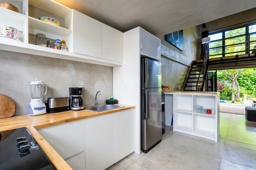 Canggu Near Berawa Beach 1BR Chic-Loft | Pool