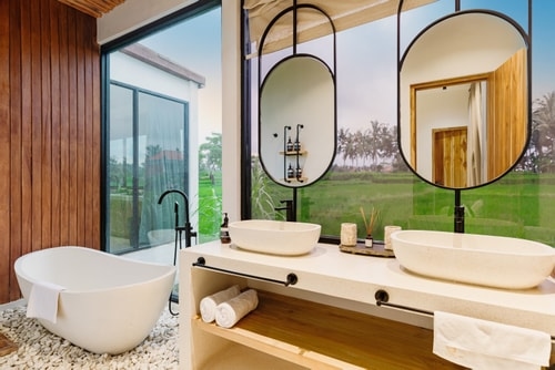 3BR Rice Fields Ubud Villa | Pool & Bathtub