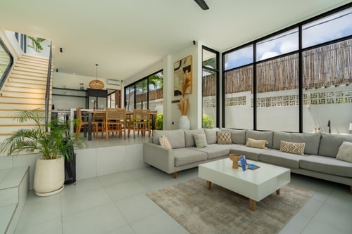 3BR Canggu Luxury with Double living room & BBQ