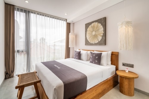 Beachtown 2BR Canggu Suite | Gym, Sauna & Pool