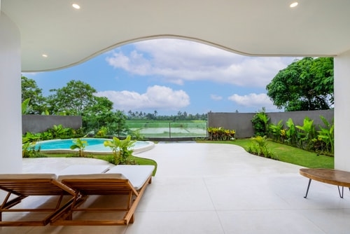 Pleasant 3BR Tabanan Villa w/ Pool & Paddy Views