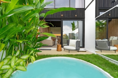 1BR Canggu Plunge Pool Loft | Serene Paddy Views