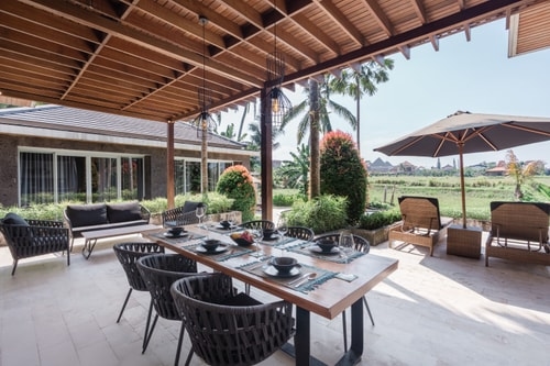 Luxury 3BR Ubud Villa | Pool & Rice Field Views