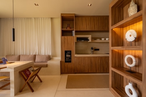 Canggu 1BR Studio | Sunset Pool Balcony & Workdesk