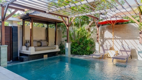 1BR Balinese Haven Central Seminyak with SPA Room