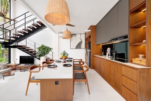 Modern Canggu 3BR Villa w/ Serene Ambience & Pool