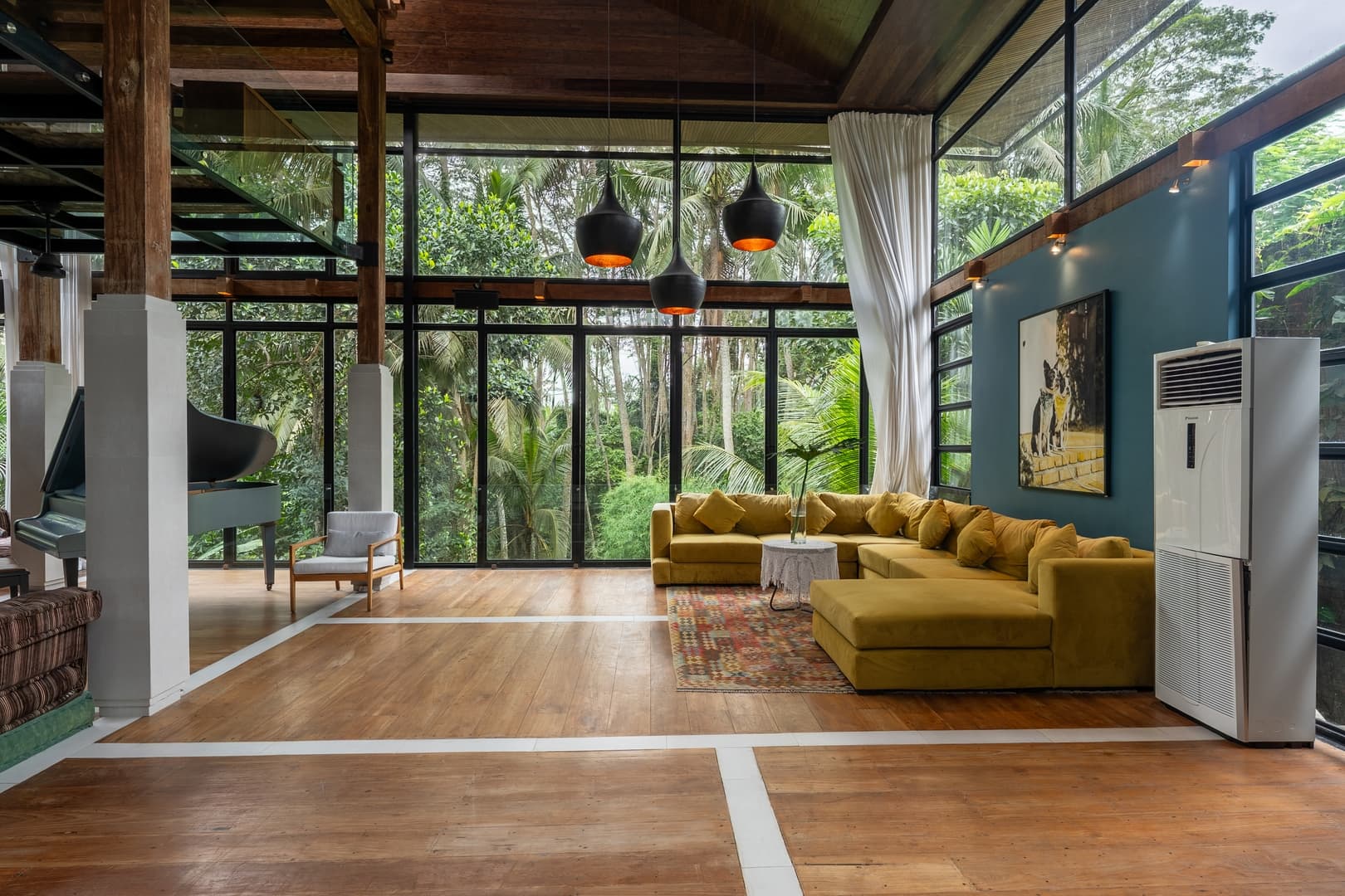 4BR Castle of Glass Villa Ubud - Nature Surrounded