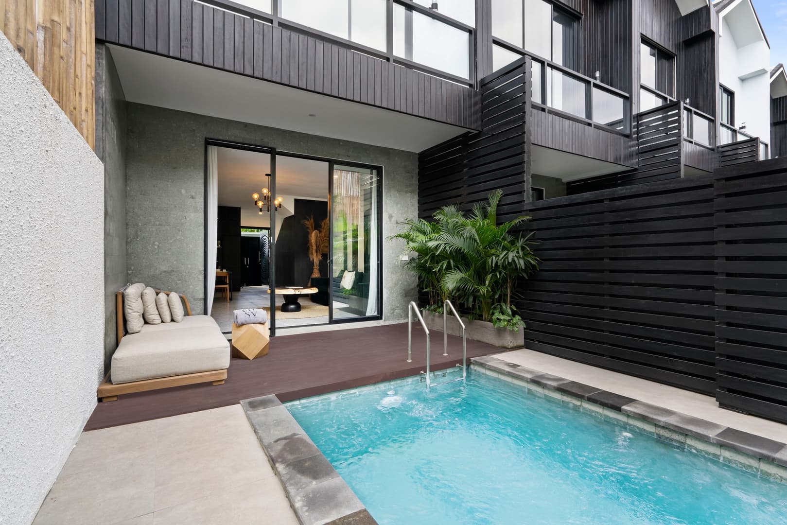 Canggu Sleek 2BR Villa | Pool, Near Nelayan Beach