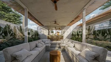 An Affordable Slice of Paradise: Stylish 2-Bedroom Villa in Kaba Kaba with Private Pool and Seamless Indoor-Outdoor Living Experience