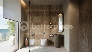 Live the High Life: Elegant and Furnished Leasehold 1-Bed Ocean View in Canggu – Lima Beach