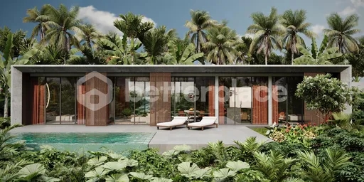 Spacious 2-Bedroom Villa with River View and Private Pool in Ubud’s Serene Surroundings