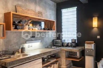 Elegant French-Designed Leasehold 1-Bed Villa in the Heart of Canggu, Just Minutes from Berawa Beach