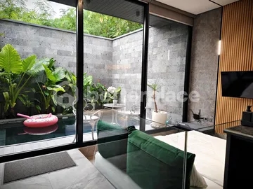 Smart Living Yearly Rental Villa in Kerobokan – Compact 1BR with Private Pool