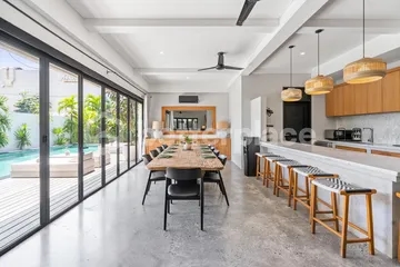 Stunning 5 Bedroom Villa in Prime Berawa – Great Investment Opportunity with Two Retail Shops