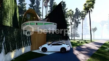 Eco Smart Living in Bali: Secure This Exceptional Leasehold 2-Bed Villa Just Minutes from Berawa Beach