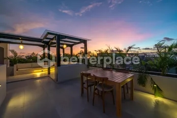 Splendiferous Mansion with Jacuzzi and Rooftop for Yearly Lease in Canggu