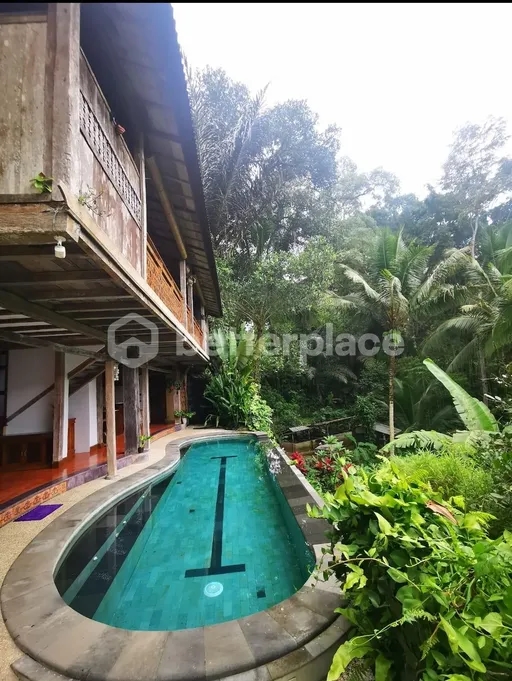 Peaceful 2-Bedroom Retreat in Tegallalang – Yearly Rental Villa with Private Pool, Enclosed Living, and Just Minutes from Ubud Center