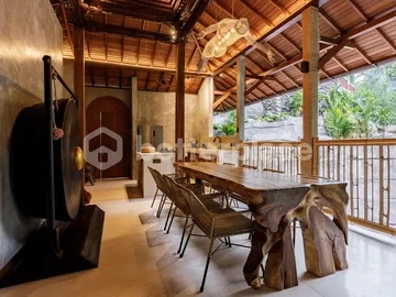 4 Bedroom Riverfront Designer Villa in Ubud with Infinity Pool & Jungle Views