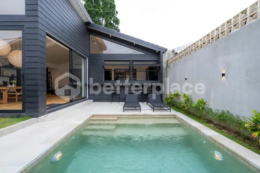 Modern 2 Bedroom Villa in Kedungu with Enchanting Rice Field Views For Yearly Rental