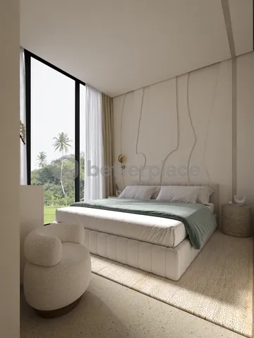 Modern Off Plan Town House 2 Bedrooms in Ubud with Enclosed Living Area