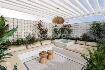 Tropical Elegance Meets Modern Comfort : Villa with Stunning Rice Field Views