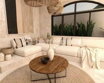 Claim Your Boho – Style Oasis: Kedungu 1-Bed Leasehold Villa with Rooftop Minutes from Pigstone Beach