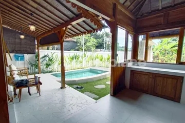 A Harmony of Tradition and Luxury – 2-Bedroom Joglo Villa with Terrace and Pool Near Nyanyi Beach