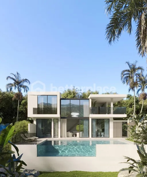 Spacious Tropical Contemporary Villa in Peaceful Pecatu 3 Bedrooms with Sunset Views