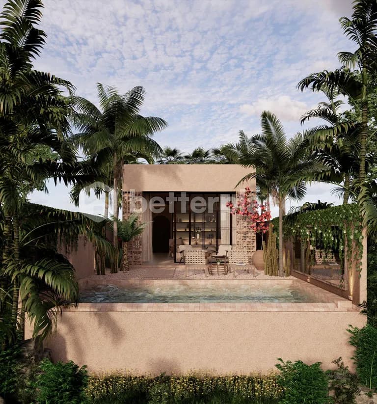 Claim Your Moroccan-Style Oasis: Kedungu 1-Bed Leasehold Villa Minutes from Pigstone Beach