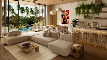 Luxury 2-Bedroom Cliffside Riverfront Villa with Rice Field Views in Ubud East