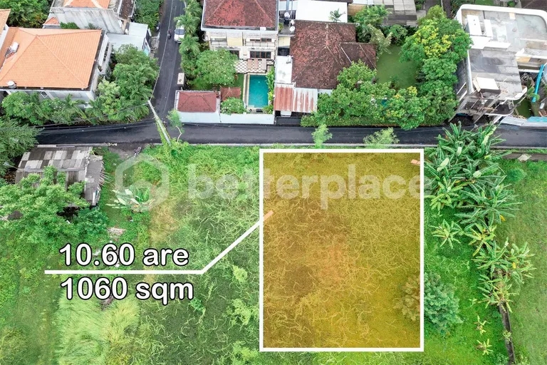 Highly Profitable Investment – Prime Leasehold 1060 sqm Land in Canggu’s - Padonan with Unmatched Development Potential