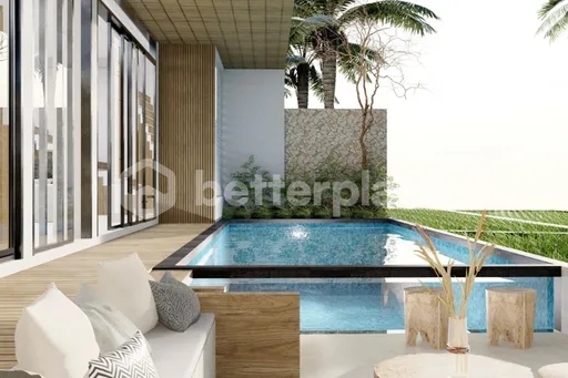 Escape to Elegance: Bali Leasehold Off-plan Villa With Rice Field View, Offering Modern Design & Privacy