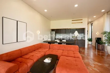 A Unique Duplex Design Blending Contemporary Style and Balinese Tradition in Canggu, Tumbak Bayuh